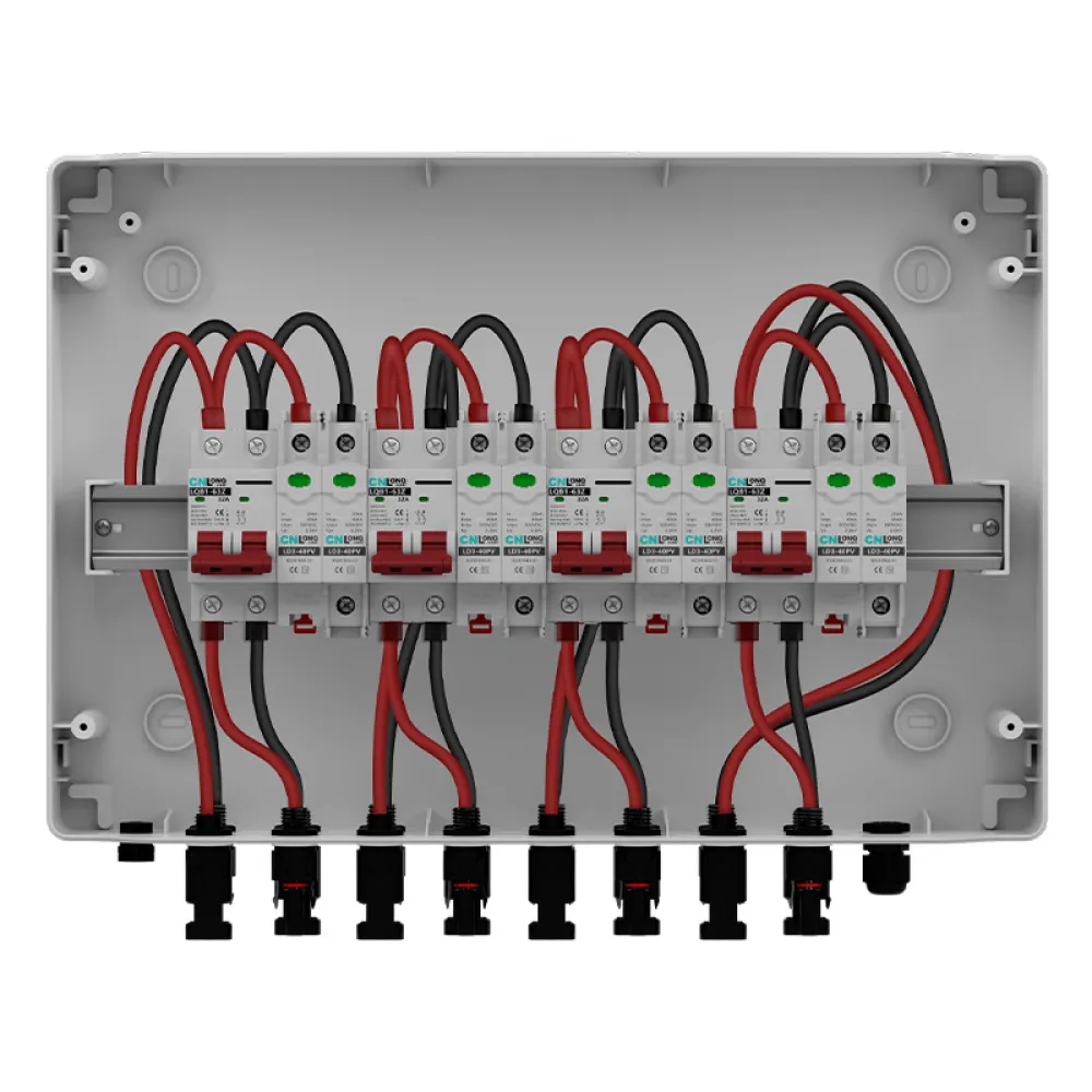 4in 4out Lightning Protection Box DC600V