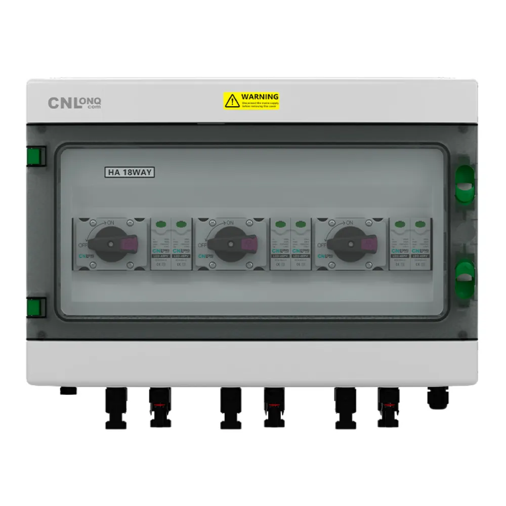 3in 3out Lightning Protection Box DC1000V