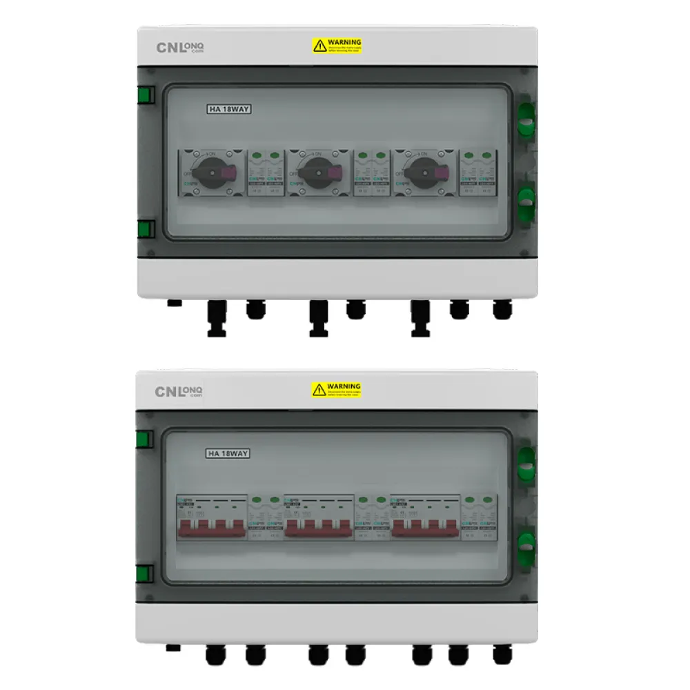 3in 3out Lightning Protection Box DC1000V