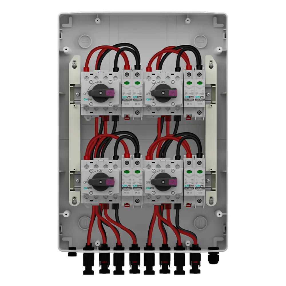 4in 4out Lightning Protection Box DC1000V