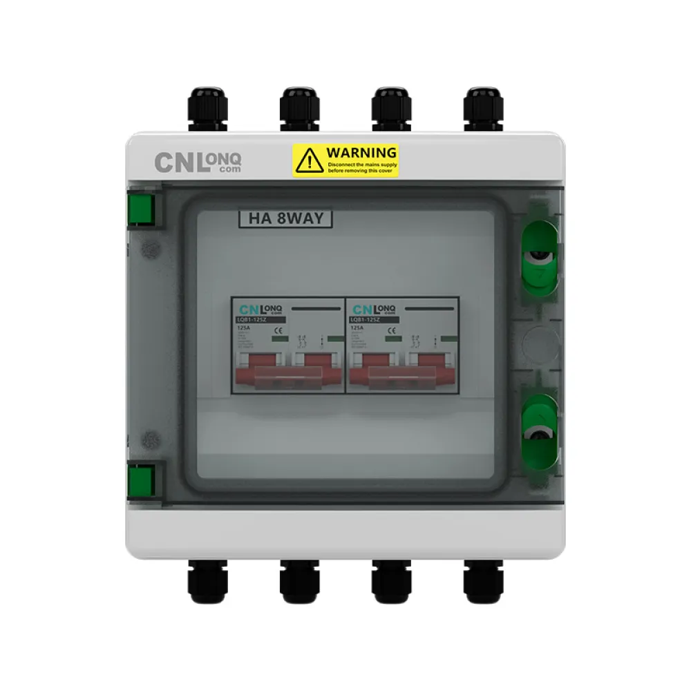 2in 2out Circuit Breaker Box DC500V
