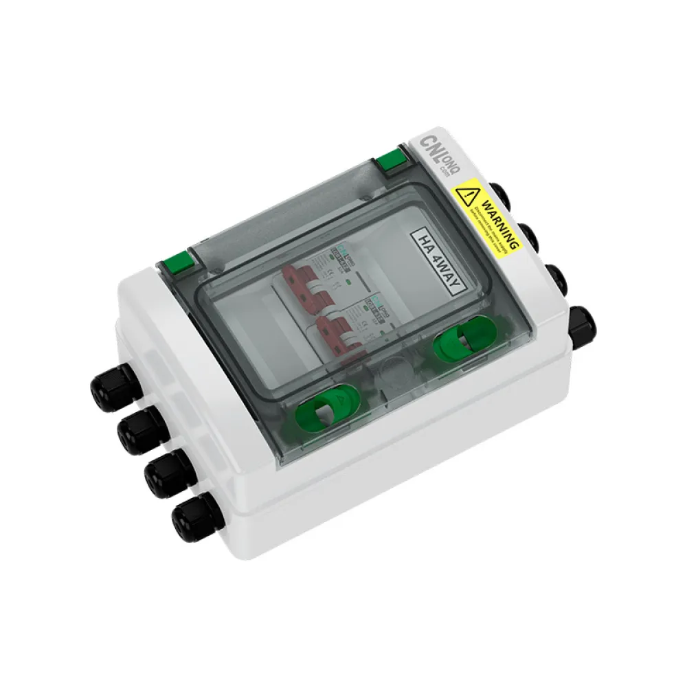 2in 2out Circuit Breaker Box DC500V