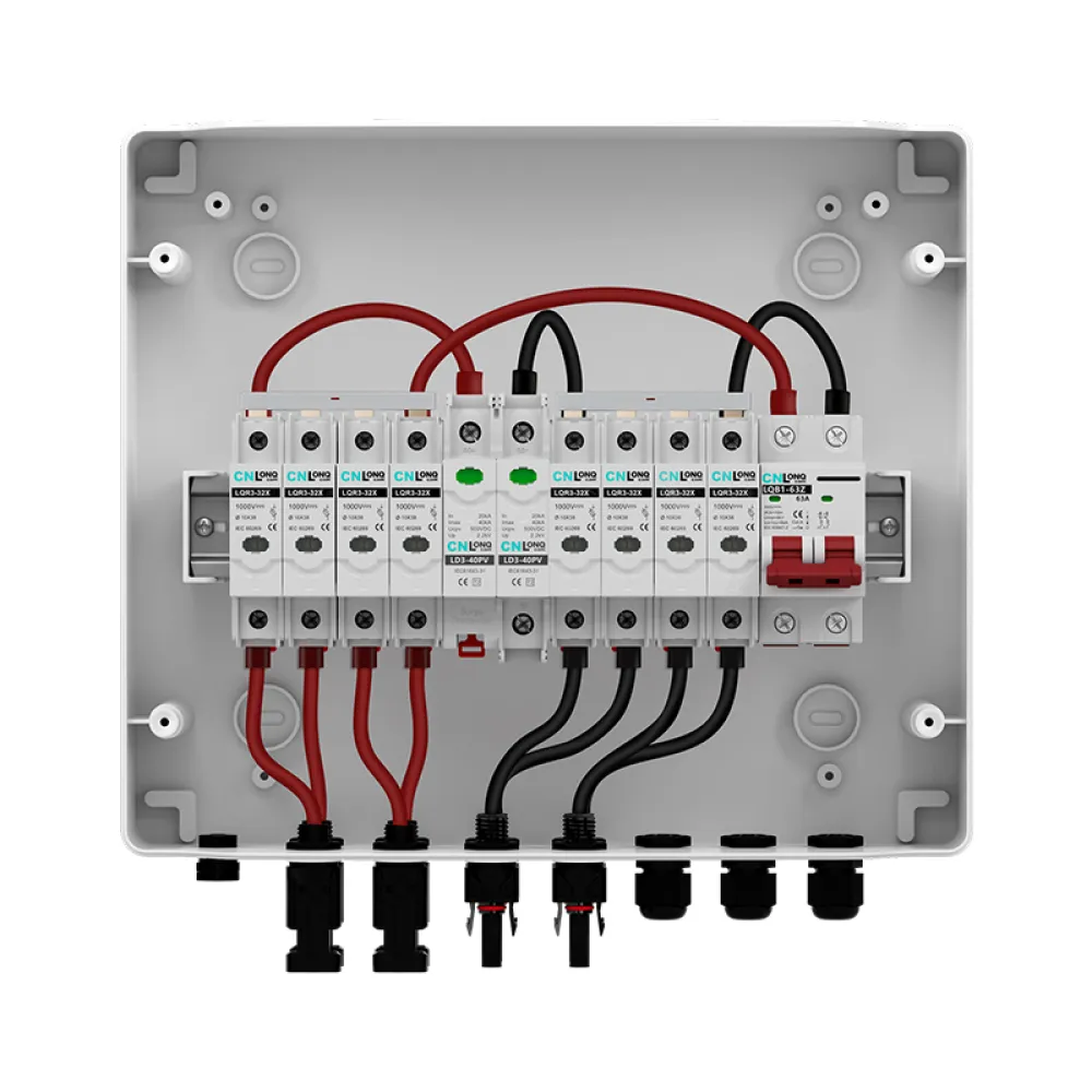 4in 1out PV Combiner Box  DC500V