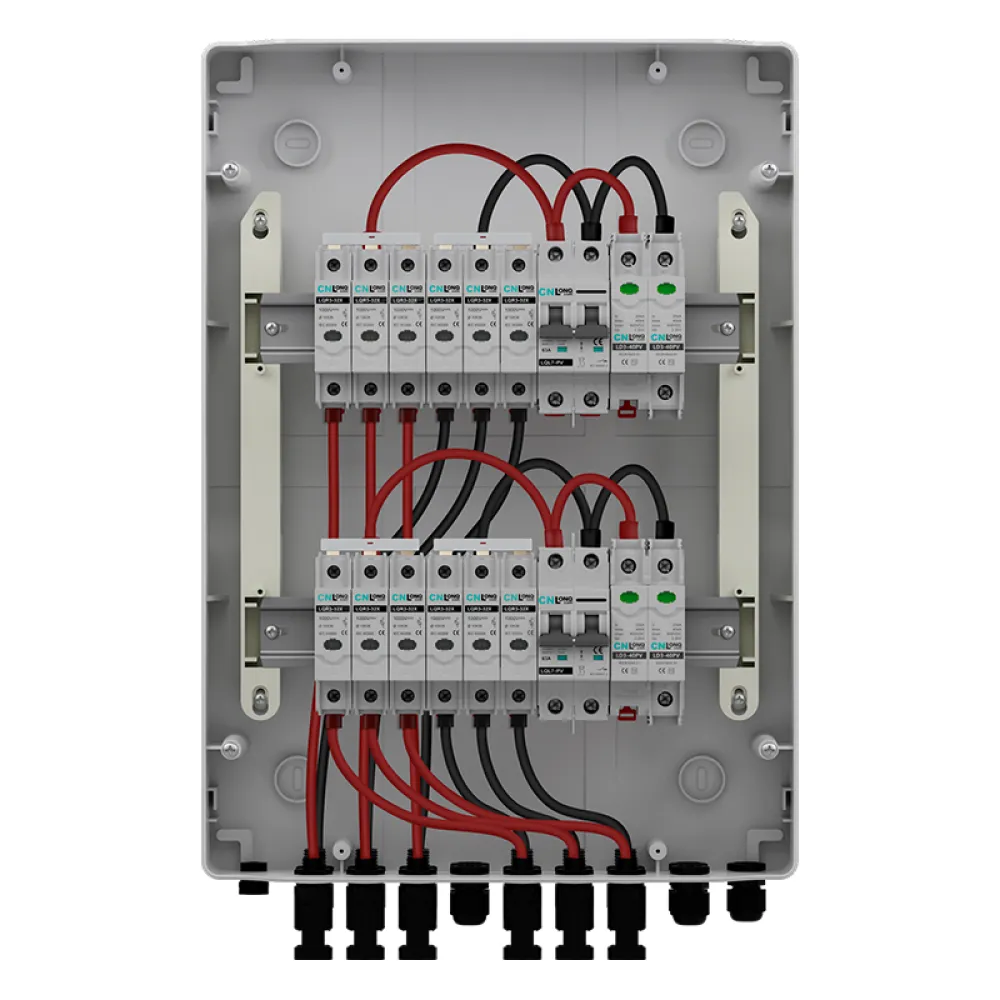 6in 2out PV Combiner Box DC600V