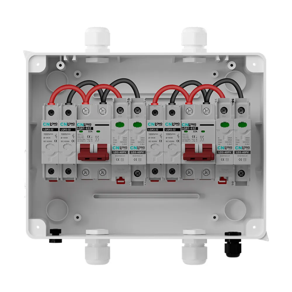 2in 2out PV Combiner Box DC500V