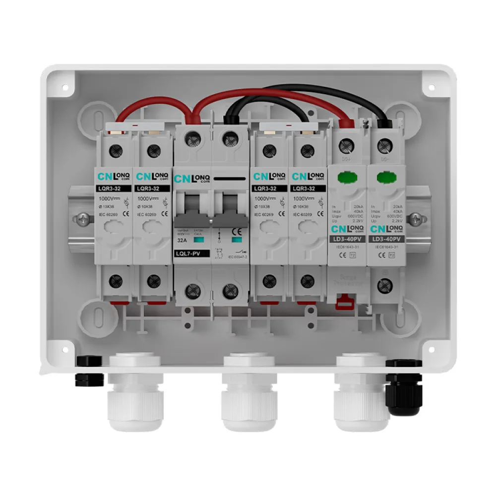 2in 1out PV Combiner Box DC600V