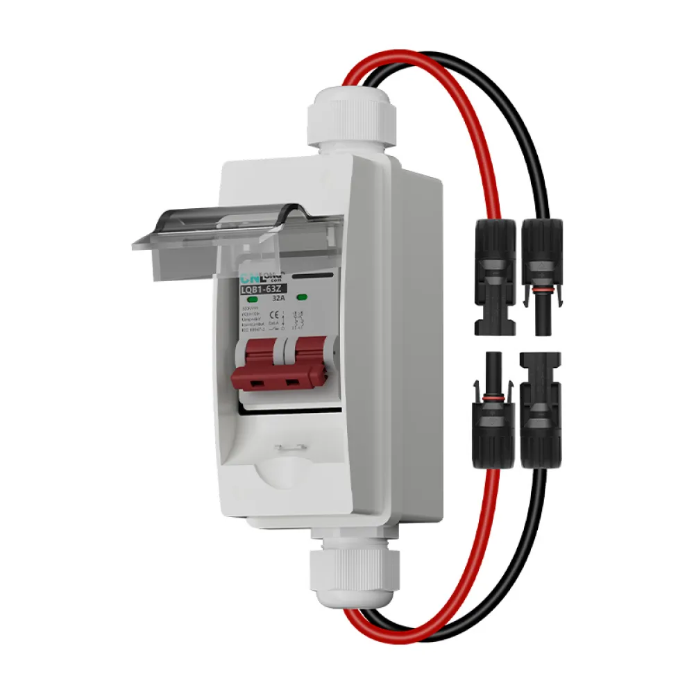 1in 1out Circuit Breaker Box DC500V LQX-C2