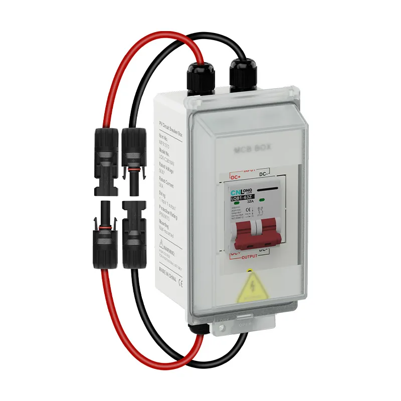 1in 1out Circuit Breaker Box DC500V LQX-C3