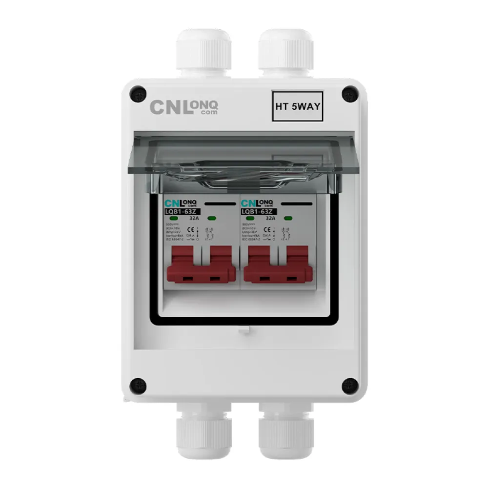 2in 2out Circuit Breaker Box DC500V