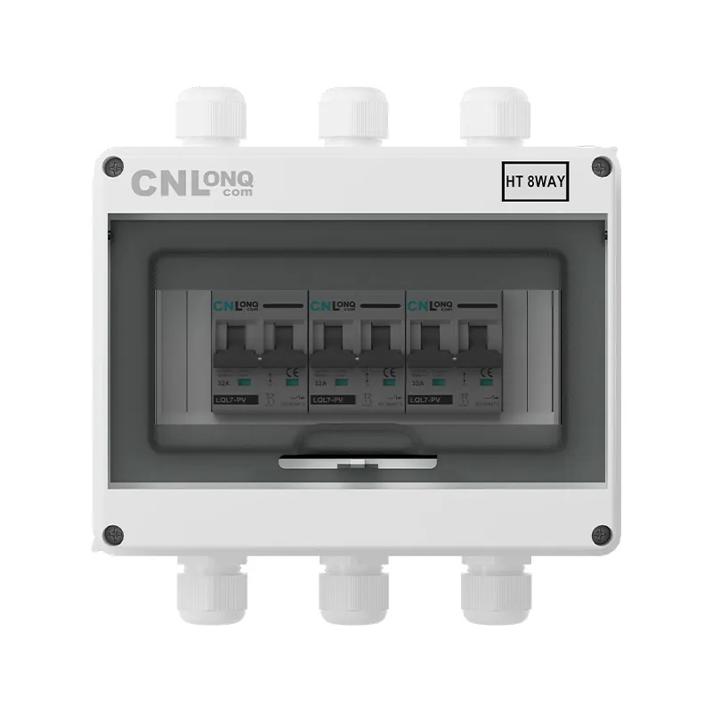 3in 3out Circuit Breaker Box DC600V