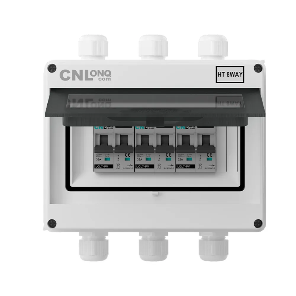 3in 3out Circuit Breaker Box DC600V