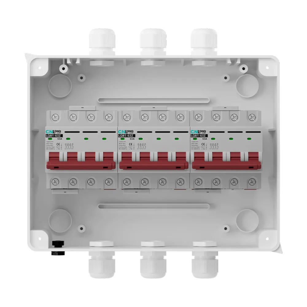 3in 3out Circuit Breaker Box DC1000V