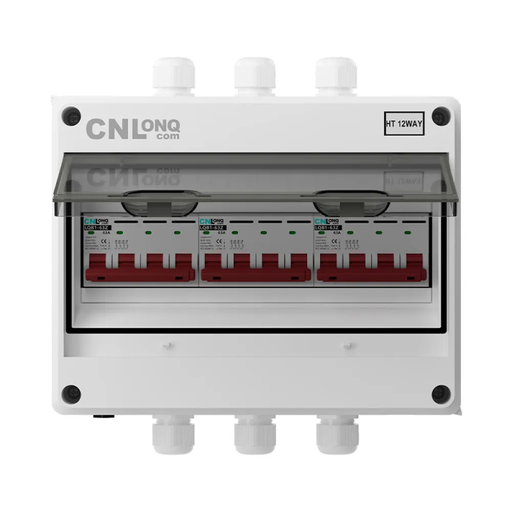 3in 3out Circuit Breaker Box DC1000V