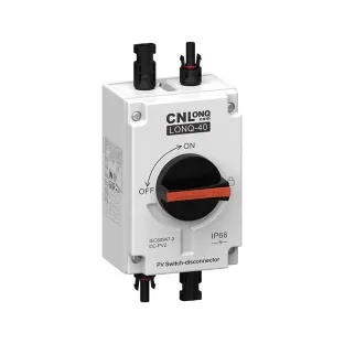 1in 1out Solar Disconnet Switch Isolation LONQ-40.MC4