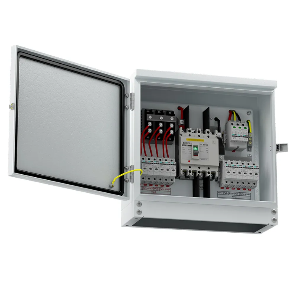 6in 1out Metal PV Combiner Box DC1000V