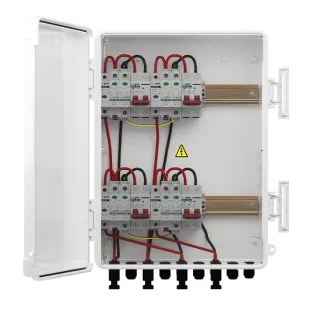 4in 4out IP68 PV Combiner Box DC500V