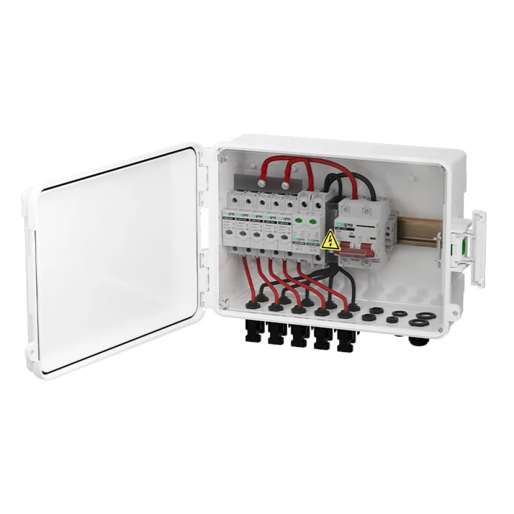 5in 1out IP68 PV Combiner Box DC500V