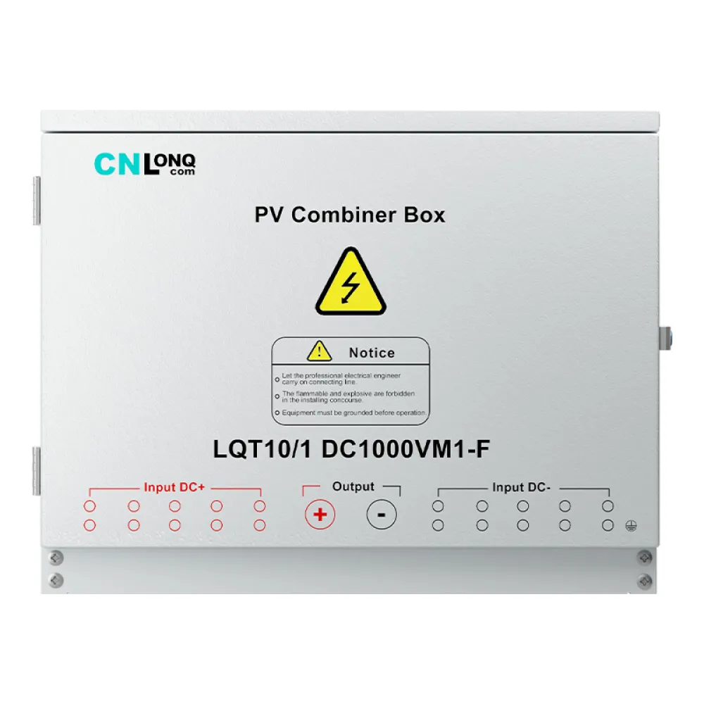 10in 1out Metal PV Combiner Box DC1000V