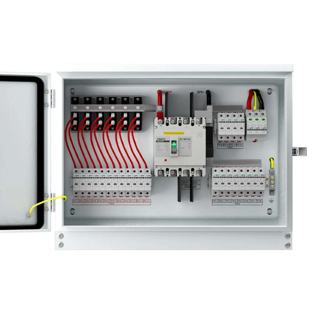 12in 1out Metal PV Combiner Box DC1000V