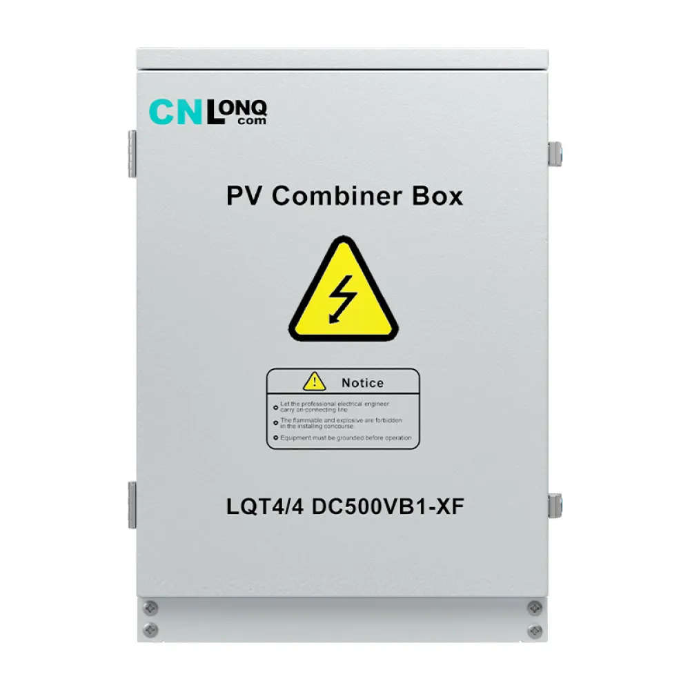 4in 4out Metal PV Combiner Box DC500V