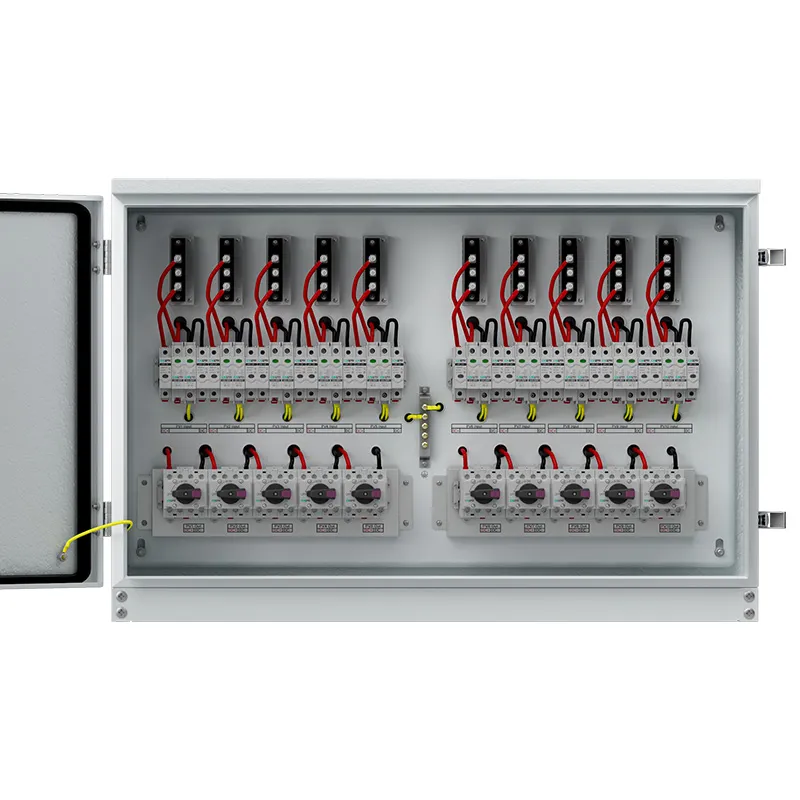 10in 10out Metal PV Combiner Box DC1000V