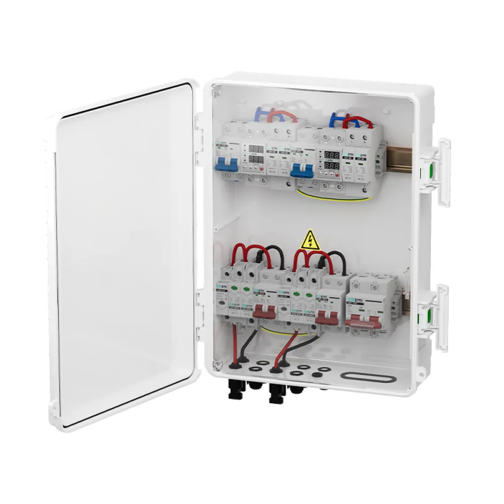 AC/DC Hybrid Distribution Box DC 500V 2 In 2 Out AC 230/400 V 2 In 2 Out