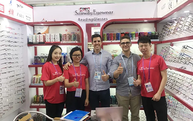 Group photo of customers